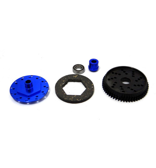 Hot Racing Traxxas 4x4 Slash Stampede 54t Slipper Kit & Steel Spur Gear SSLF254X