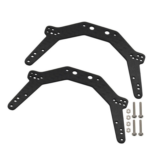 Hot Racing Axial AX24 Graphite Chassis Side Plates AXTF14GM