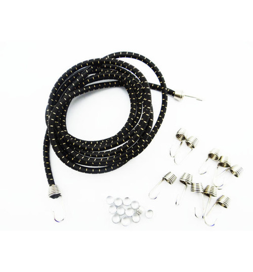 Hot Racing 1/10 Scale Bungee Cord Kit - Black Gold ACC468K41