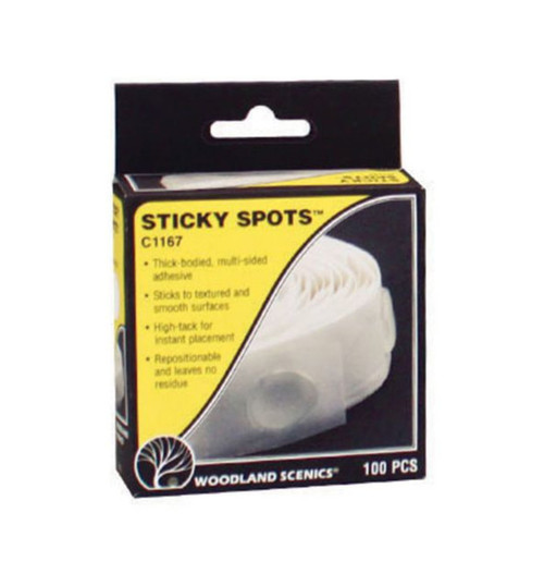 Woodland Scenics Sticky Spots (100) WOOC1167