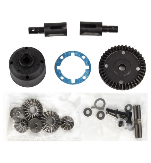 Associated RC10B74.1 LTC Differential Set front and rear ASC92354