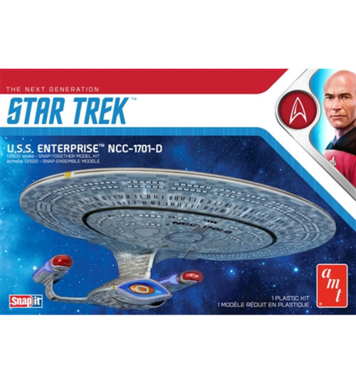 AMT 1/25000 Star Trek USS Enterprise-D Snap AMT1126M