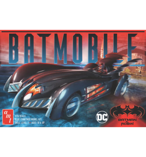 AMT 1/25 Batman & Robin Movie Batmobile Plastic Model Kit AMT1295