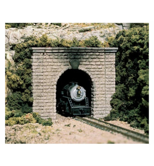 Woodland Scenics HO Single Tunnel Portal Cut Stone WOOC1253