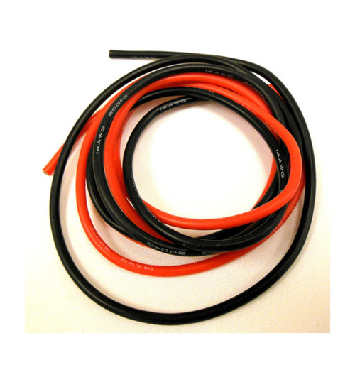 X Spede Silicone Wire 400 Strand 14 G 2 M (6ft 8in) ACE14G12