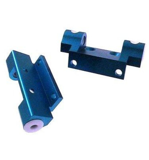 GPM Racing Monster Gt Blue Aluminum Front/Rear Upper Arm Mount AGM1009