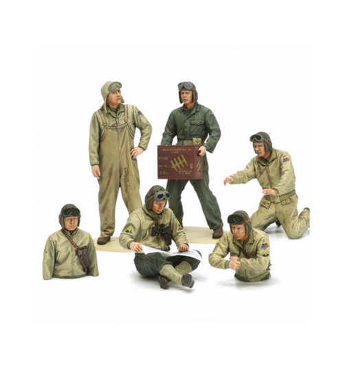 Tamiya 1/35 US Tank Crew Set European Theater TAM35347