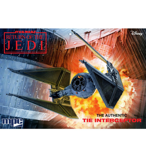 MPC Star Wars Return / Jedi Tie Interceptor Snap 1/48 MPC989