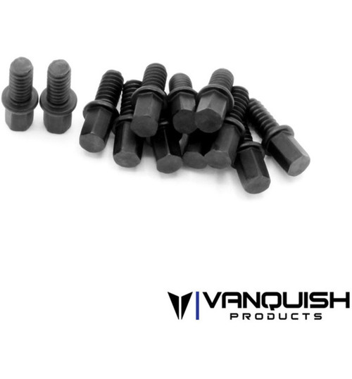 Vanquish Scale Black SLW Hub Screw Kit VPS01702