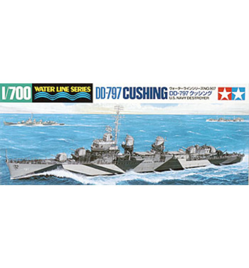 Tamiya 1/700 U.S. Navy DD-797 Plastic Model TAM31907