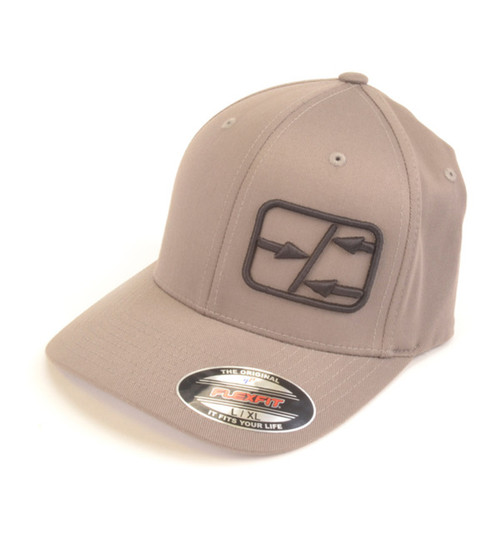 Schumacher Racing Flexfit Cap L/XL - Grey SCHG362