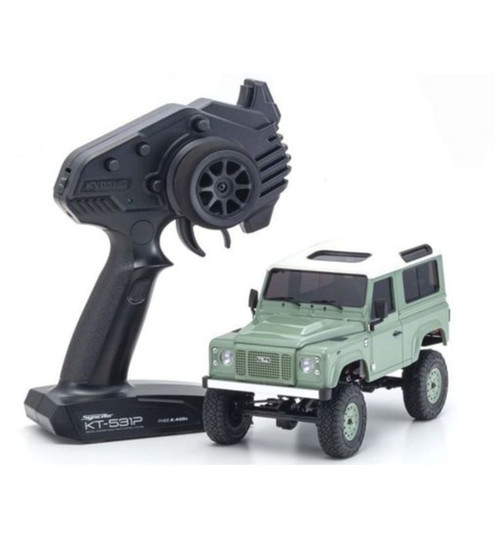Kyosho Mini-Z 4x4 Series Mx-01 Readyset Land Rover Defender KYO32527GR