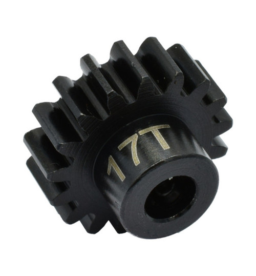 Hot Racing 17t Steel Mod 1 Pinion Gear 5mm NSG17M1