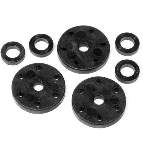 HPI Racing 6 Holes Shock Piston Set 6holes 1.2 1.3 1.4mm Vorza HPI67353