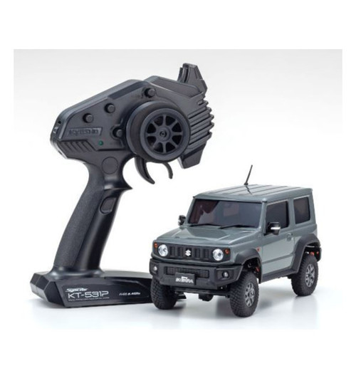 Kyosho Mini Z 4x4 Suzuki Jimny Sierra Medium Grey Ready Set KYO32523G