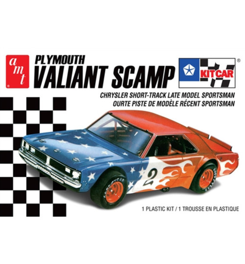 AMT 1/25 Plymouth Valiant Scamp Kit Car 2T AMT1171