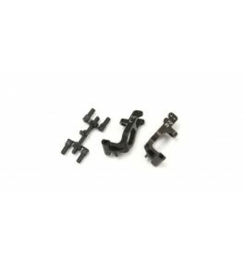 Kyosho Al Front Hub Carrier Set(L R/19/Gunmetal/Mp9) Ifw461b KYOIFW461B
