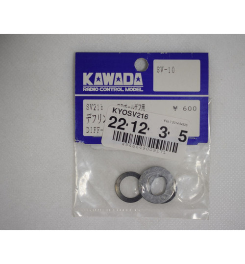 Kyosho Diff-ring & conical washer kyosv216