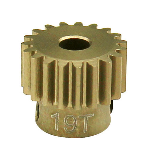 Hot Racing 19t 48p Hard Anodized 7075 Pinion Gear HRG4819