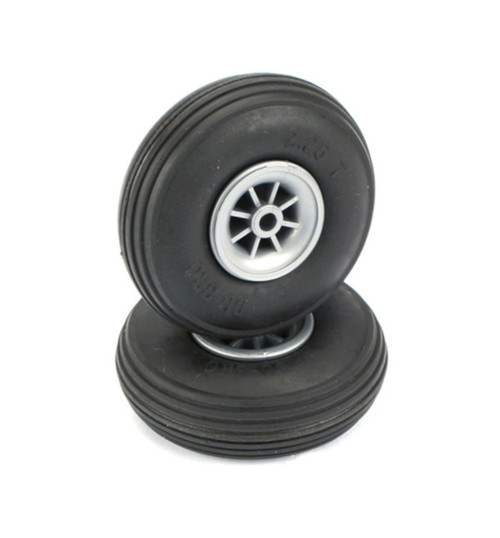 DU-BRO Treaded Wheels 2-1/4 inch (2) DUB225T