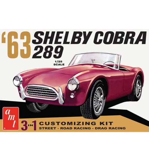 AMT 1/25 Shelby Cobra 289 Plastic Model Kit AMT1319