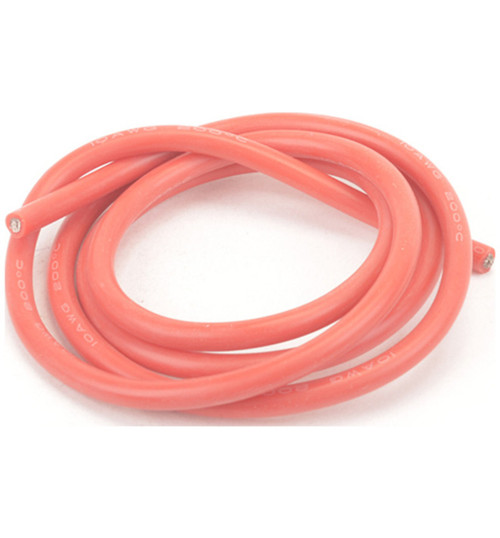Core RC 10AWG Silicon Wire - Red - 1 Metre CR769