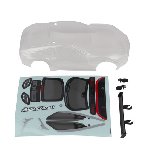 Associated SR27 Datsun 240Z Body Set clear ASC21812