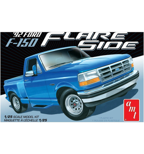 AMT 1992 Ford F-150 Flareside 1:25 Scale Plastic Model Kit AMT1451M