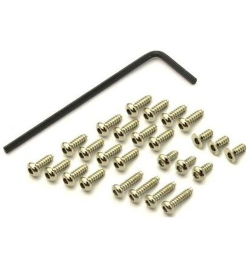 Kyosho Button Hex Screw Set Mr-03/Nickel KYOMZW440