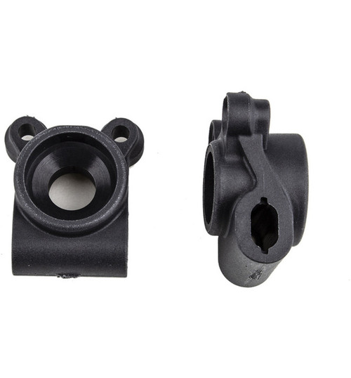 Associated RC10b74.1 Factory Team Rear Hubs Carbon ASC92302