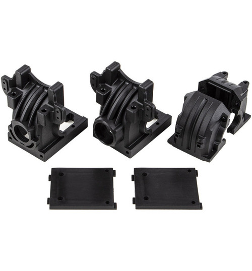 Associated RIVAL MT8 Front and Rear Gearbox Set ASC25908