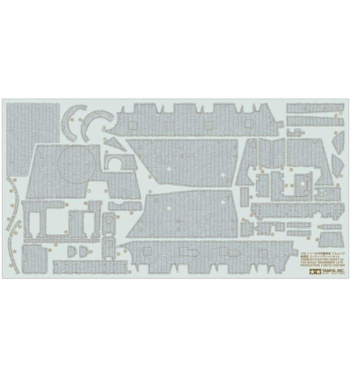 Tamiya Zimmerit Coating Sheet TAM12673