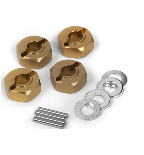 Maverick Aluminum 12mm Wheel Hex Hub Set 4 pieces Fits Most Quantums MVK150184