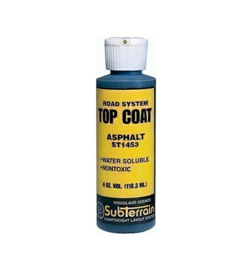 Woodland Scenics Asphalt Top Coat 4oz WOOST1453