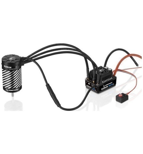 Hobbywing Combo Max10 G2 80a Esc + 3652 4100kv G3 Motor HWI38020347