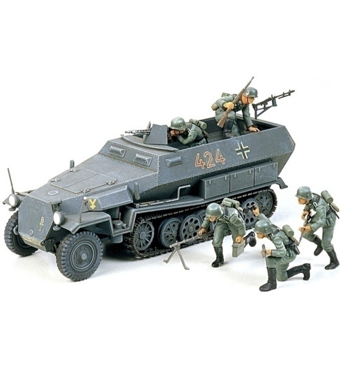 Tamiya 1/35 German Hanomag SdKfz Plastic Model TAM35020