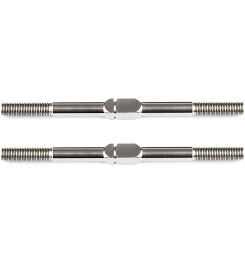 Associated FT Titanium Turnbuckles 48 mm/1.875 in silver ASC1405