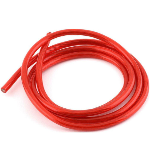 Yeah Racing 12awg Transparent Wire (Red) (3.2) YEA-WPT-0137RD