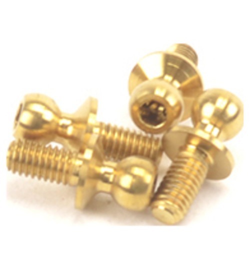 Schumacher Racing Titanium Ball Stud Low Short pk4 SCHU7829