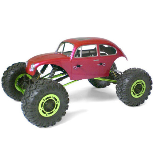 Parma VW Beetle body shell W/Wing - clear - 1:10 scale RC PAR10340