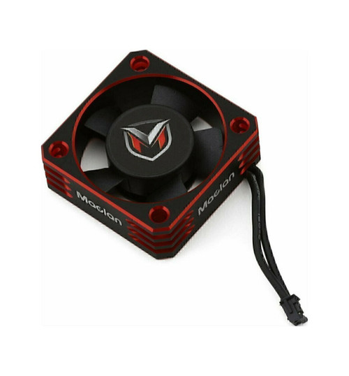 Maclan 30mm Aluminum V2 Hurricane Hv Fan (Black/Red) MCL4368