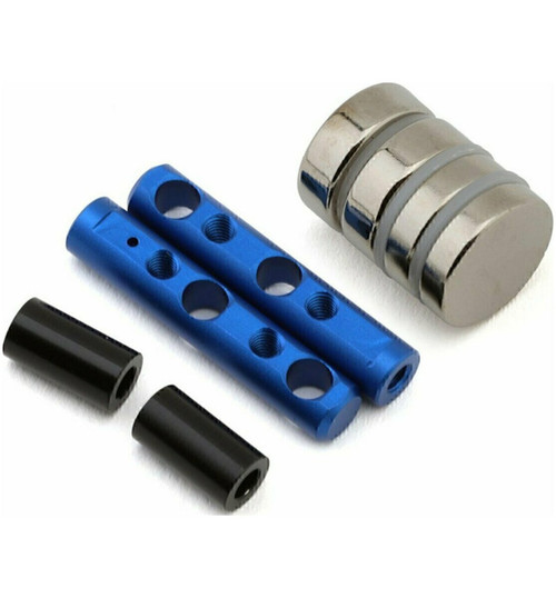 Yokomo Rear Magnetic Body Mount (Blue) YOKZS-016MGRBL