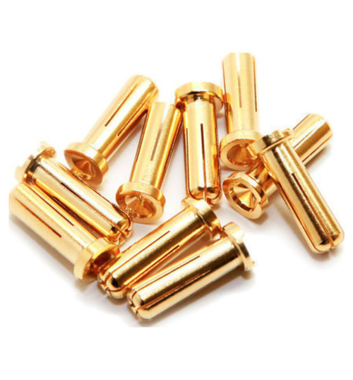 Maclan Max Current 5mm Gold Bullet Connectors 10 Pieces HADMCL4042