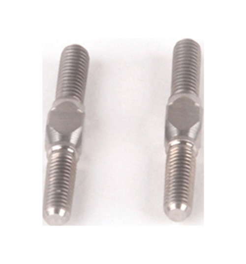 Schumacher Racing Titanium Turnbuckle - 24mm - Silver - pr SCHU7313