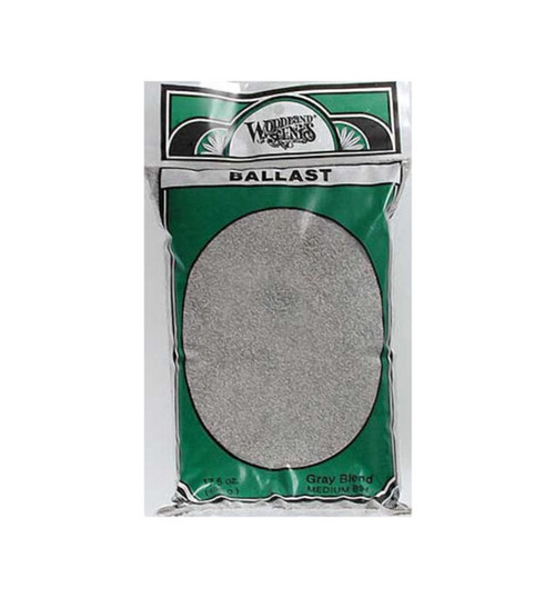 Woodland Scenics Medium Ballast Bag Gray Blend/45 cu. in. WOOB94