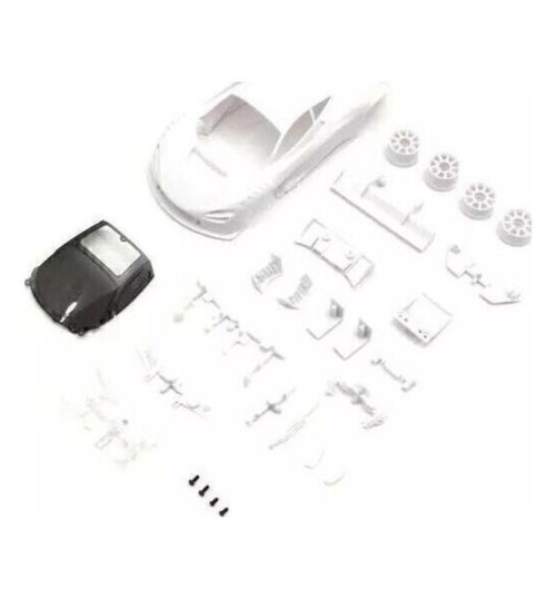 Kyosho McLaren 720S GT3 White Body set (w/rims) KYOMZN234