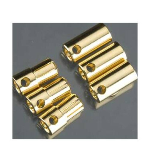 Castle Creations Ccbul6.5x3 6.5mm Bullet Conn 13g/8g 200a (3) CSECCBUL653