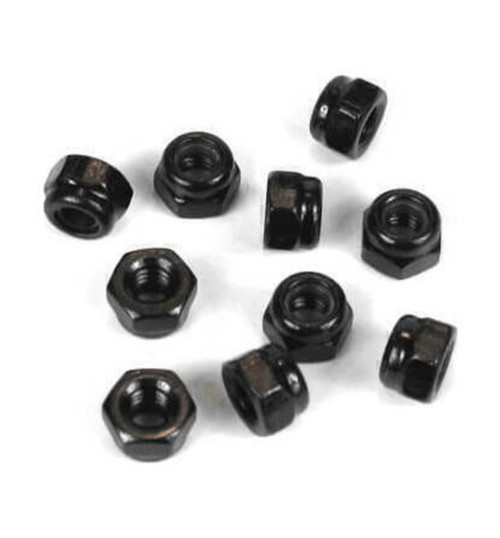 Tekno RC M4 Locknuts (black 10 pieces) TKR1202