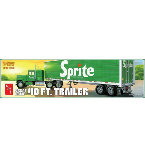 AMT 1/25 Great Dane Dry Goods Trailer Sprite Plastic Model Kit AMT1467