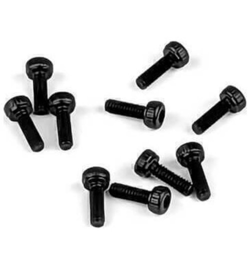Tekno RC M2x6mm Cap Head Screws (Black 10 Pieces) TKR1265